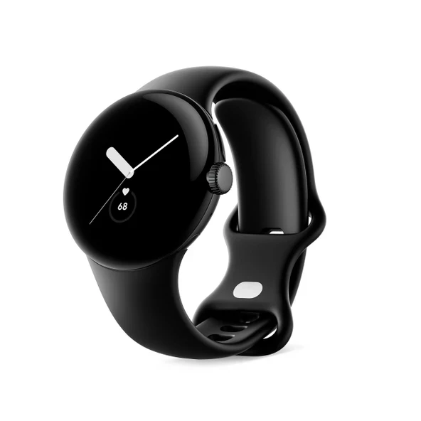 Google Pixel Watch 1. Nesil (Önceki Model) - Fitbit Etkinlik Takibi Özelliğine Sahip Android Akıllı Saat - Kalp Atış Hızı İzleme Saati - Mat Siyah Paslanmaz Çelik... ürün görseli 1