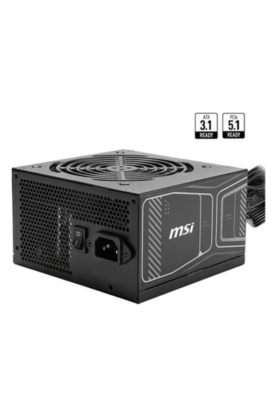 Msı Psu Mag A850GN Pcıe5 850W 80+ Gold Power Supply ürün görseli 1