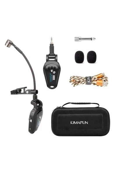 Kımafun Wıreless Saksafon ve Trompet Mikrofonu KM-U308A ürün görseli 1