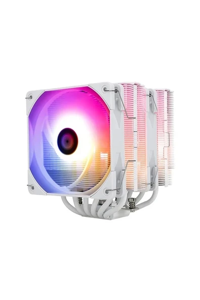 Peerless Assassin 120 White Argb 120MM 6 x 6mm Isı Borulu Intel-Amd Uyumlu Soğutucu ürün görseli 1