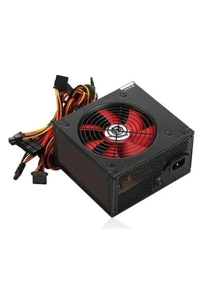 High Power Eco 700W 85+ Bronze 54A Single Rail Aktif PFC Siyah ATX Güç Kaynağı ürün görseli 1