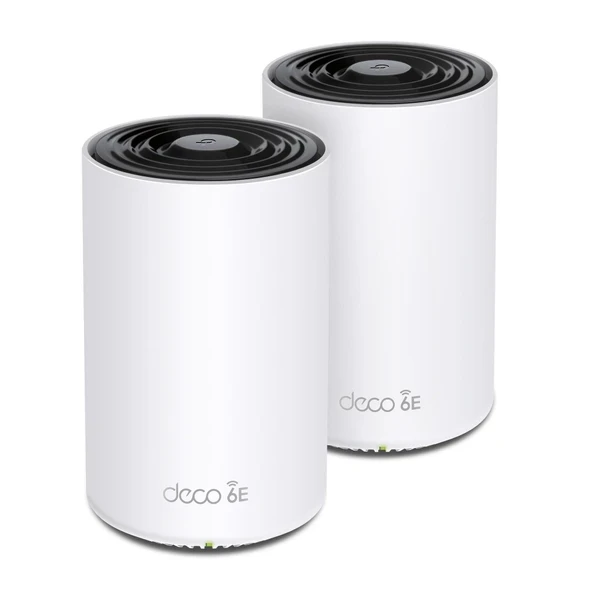 TP-Link Deco XE70 Pro AXE4900 Üç Bantlı WiFi 6E Mesh WiFi Sistemi - 2,5G WAN/LAN Bağlantı Noktaları, 4,9 Gbps Wi-Fi 5.500 Sq. Ft Kapsama Alanı, 200 Cihaza Kadar Bağlanabilirsiniz... ürün görseli 1
