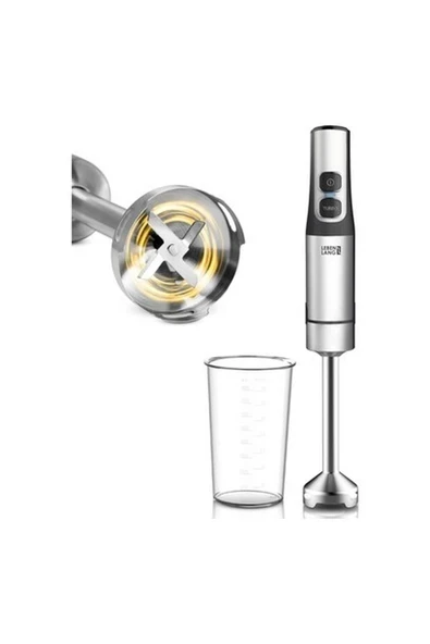Güçlü El Blenderı,paslanmaz Çelik Gövde, 800 ml Ölçüm Kabı, Turbo Mod, Sıçrama Koruması ürün görseli 1