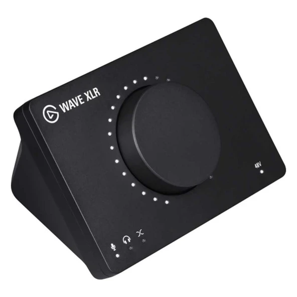 Elgato Wave XLR - XLR Mikrofondan USB-C'ye Ses Mikseri ve 75 db Preamp, 48V Fantom Gücü ile Kontrol Arayüzü, Dokunarak Sessize Alma, Dijital Miksleme Yazılımı... ürün görseli 1