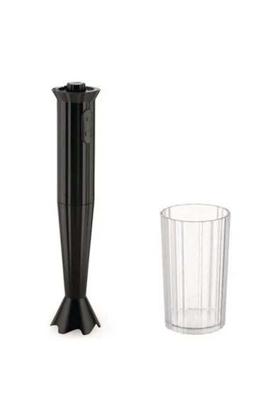 Alessi Plisse El Blender Seti Siyah ürün görseli 1