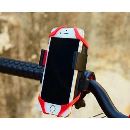 Lastik Destekli Standlı Bisiklet Telefon Tutucu ürün görseli 1