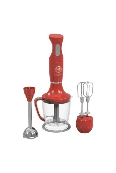 Kuvars Mekanik 3'Ü 1 Arada Blender (Doğrayıcı) ,Mikser (Çırpıcı)  Ve Rondo (Kesici) Seti Tek Bir Cihazda ürün görseli 1