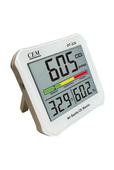 Cem Instruments Cem DT-326 Hava Kalitesi ve Karbondioksit Ölçer ürün görseli 1