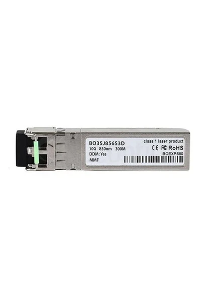 Huaweı OMXD30000 Optical TRANSCEIVER,SFP+,10G,MULTI-MODE MODULE(850NM,0.3KM,LC) ürün görseli 1
