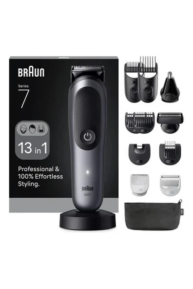 Braun Hepsi Bir Arada Series 7, 13'ü 1 Arada Tıraş Kiti, Problade, Autosense, AIO7560 ürün görseli 1