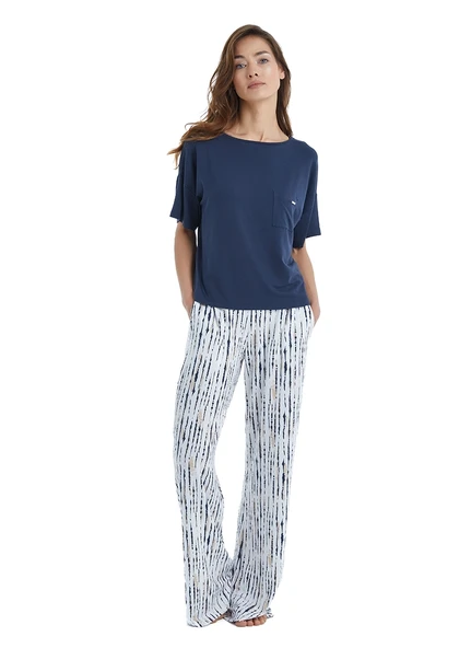 Blackspade 51372 BS Kadın Pijama - Set - Resim 5