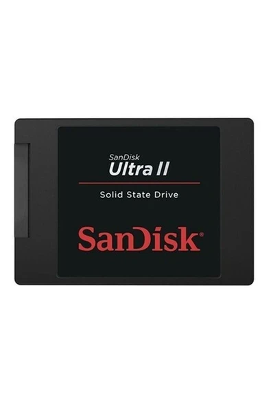 Sandisk Ultra 2 240GB 550MB-500MB Sata3 SSD ürün görseli 1
