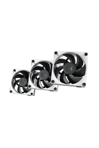 Hyte Thicc FP12 120MM 3’lü Kasa Fanı (FAN-HYTE-FP12-BW-3) ürün görseli 1