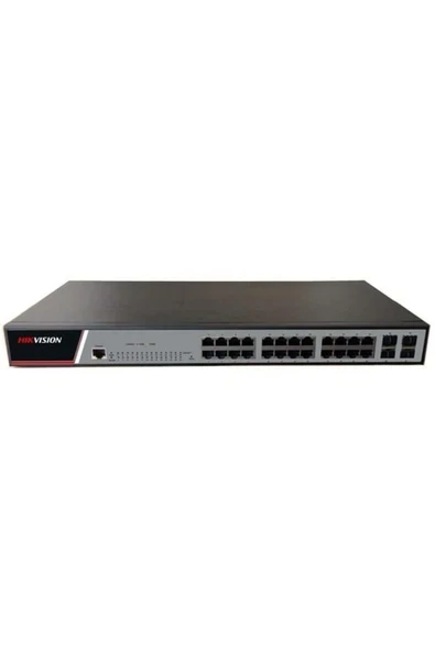 24port DS-3E2528(B) GIGABIT 4X SFP Yönetilebilir Switch ürün görseli 1