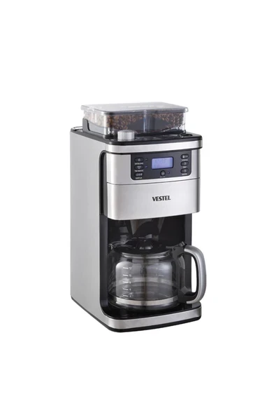 Taze Öğütücülü Kahve Makinesi Inox ürün görseli 1