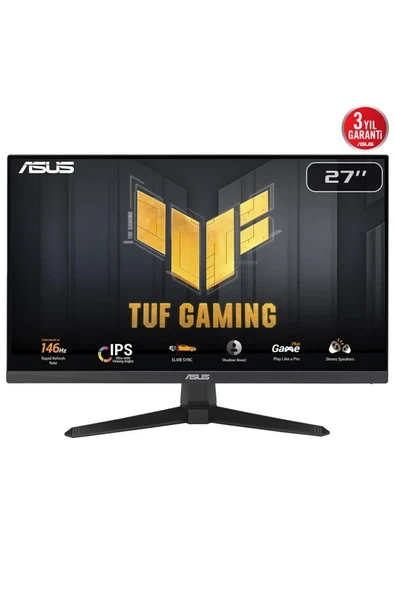 TUF GAMING VG249QE5A 23.8 inç 146Hz 1ms ELMB IPS Gaming (Oyuncu) Monitör ürün görseli 1