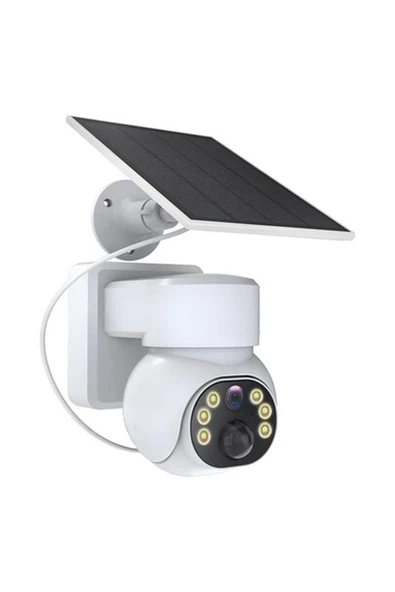 Uranium ANP-PT4015BS4G-B 4mp 3.6 mm Lens 4g/lte 15 mt Ir + 15 mt Beyaz LED Çift Yönlü Konuşma IP65 Solar Kamera ürün görseli 1