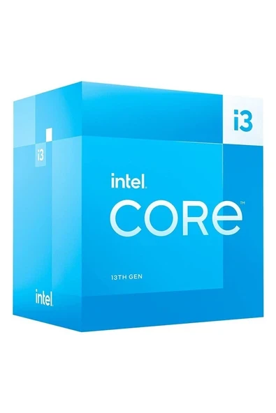 Intel Core i3 13100F 3.40GHz 4 Çekirdek 12MB Önbellek LGA1700 Soket 10nm Kutulu Box İşlemci ürün görseli 1