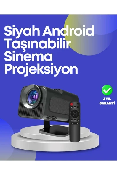 HDMI, USB ve Kulaklık Girişli Çoklu Bağlantı Seçenekli Projektör ürün görseli 1