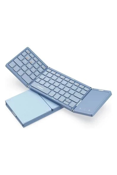 Seeda Katlanabilir Bluetooth Klavye Blue ürün görseli 1