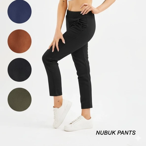 Oroverde Kadın Nubuk Pantolon - Resim 2