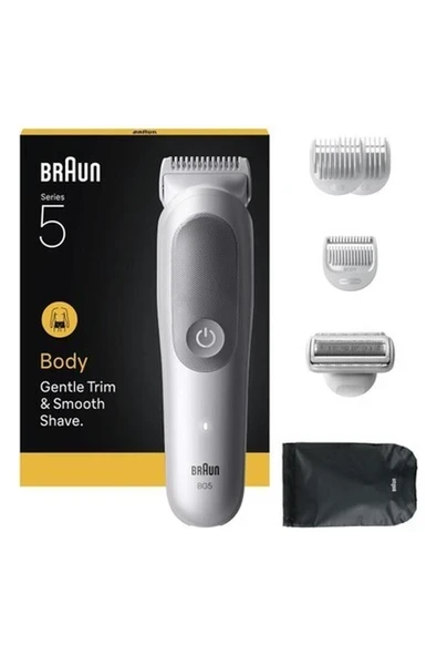 Teknotrust Su Geçirmez Vücut Tıraş Makinesi 6 Aksesuar Series 5 BG5550 ürün görseli 1
