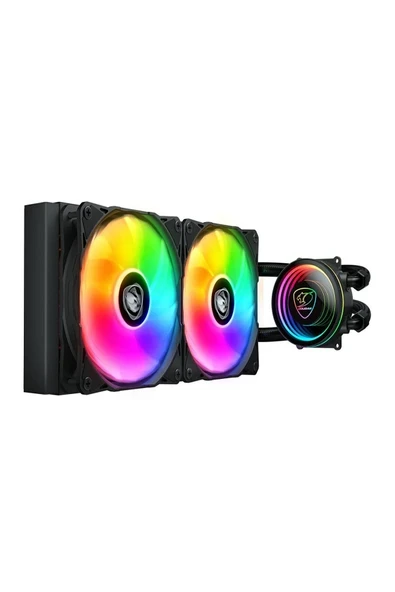 Cougar Poseıdon Elıte Argb 240 Lıquıd Cooler Black - Siyah ürün görseli 1