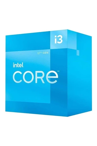 Intel Alder Lake Core i3 12100 3.3Ghz 1700P 12Mb (60W) Uhd730 Box İşlemci ürün görseli 1