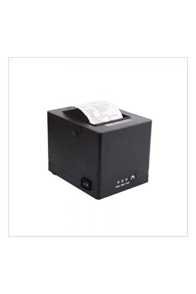 Gprinter GP-C80250I Plus Black Serial & USB & Ethernet C61 24V-2.5A Barkod - Fiş Yazıcı ürün görseli 1