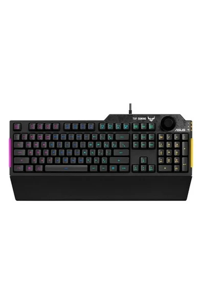 Asus RA04 TUF Gaming K1 Mekanik Hisli Türkçe RGB Gaming Klavye ürün görseli 1