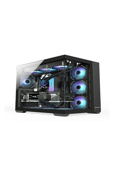 Gamepower Warcry Prism 4x Argb Fan 750 W Cam Atx Gaming Kasa ürün görseli 1