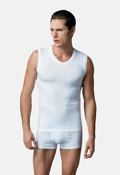 ERS006 COMPACT V YAKA KOLSUZ T-SHIRT 2’Lİ ürün görseli 1