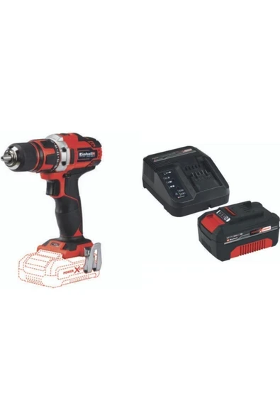 Einhell Te-Cd 18/40 Akülü Matkap Vidalama 4.0AH Starter Kit ürün görseli 1