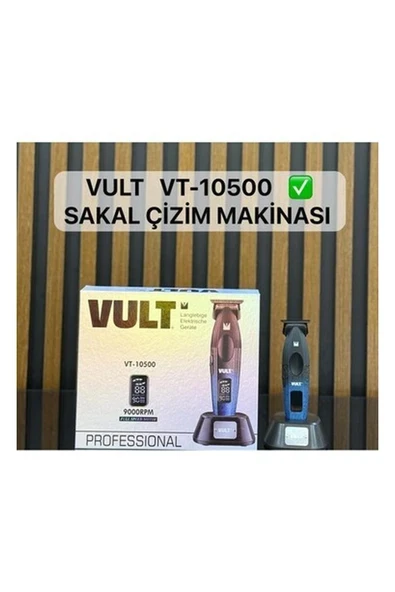 UltraNova Mavi Profesyonel Tıraş Makinesi, Şarjlı, Kuru Kullanım, Çizim ve Sakal Kesim Özellikli ürün görseli 1