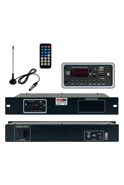 Lastvoice FM-724 Kumandalı USB Bluetooth Dijital Fm Tuner Radyo (Trt Bandrollü) ürün görseli 1