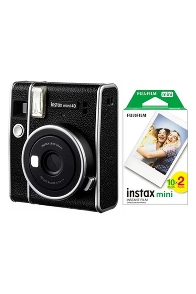 Instax Mini 40 Fotoğraf Makinası ve 20'li Film ürün görseli 1