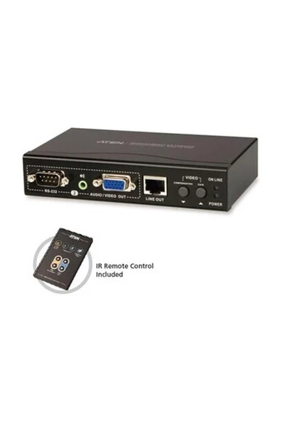 VB552-A7-G VGA Over Cat5 Repeater+Audio ürün görseli 1