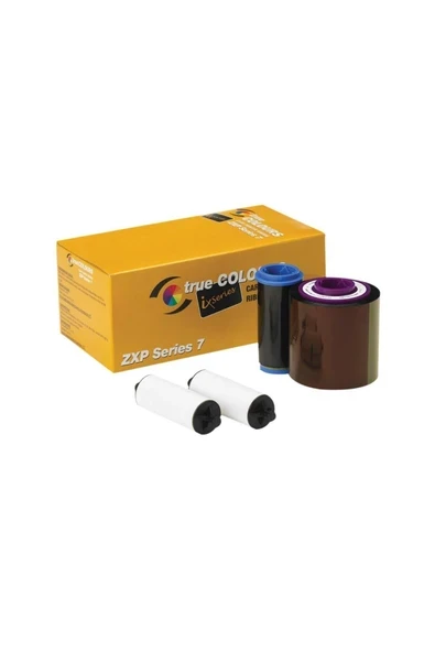 ZXP 7 YMCKO Tam Panel Renkli Ribon(800077-749) ürün görseli 1