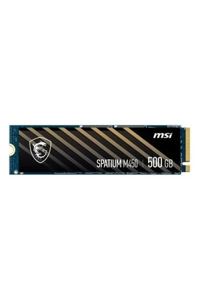 Msı 500GB M450 3600-2300MB/S M2 Nvme Gen4 Disk ürün görseli 1