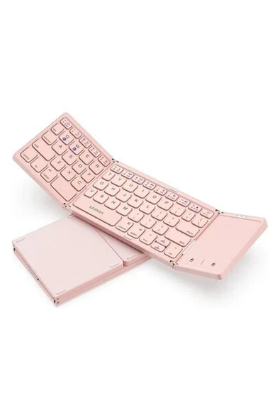 Seeda Katlanabilir Bluetooth Klavye Pink ürün görseli 1