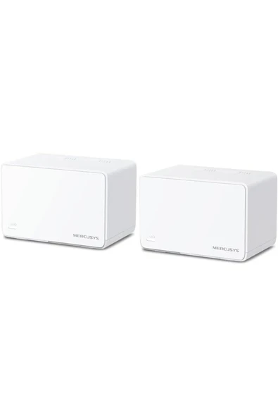 Mercusys Halo H80X 2-pack, AX3000Mbps, Dual-Band, Gigabit Portları, 150'ye Kadar Cihaz Bağlanabilir, ürün görseli 1