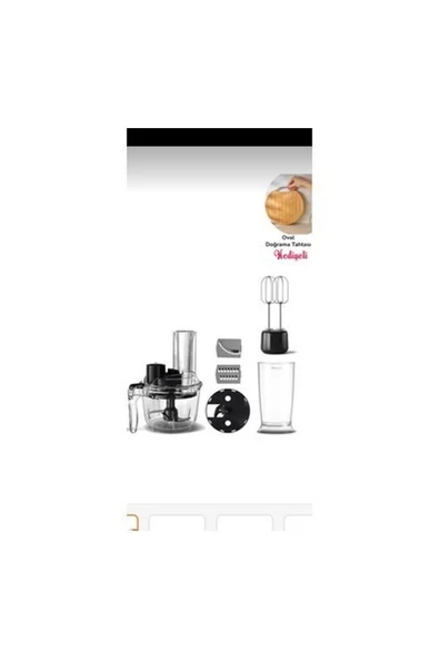 Çok Amaçlı Mutfak Robotu 6 In 1 Blender Set ürün görseli 1