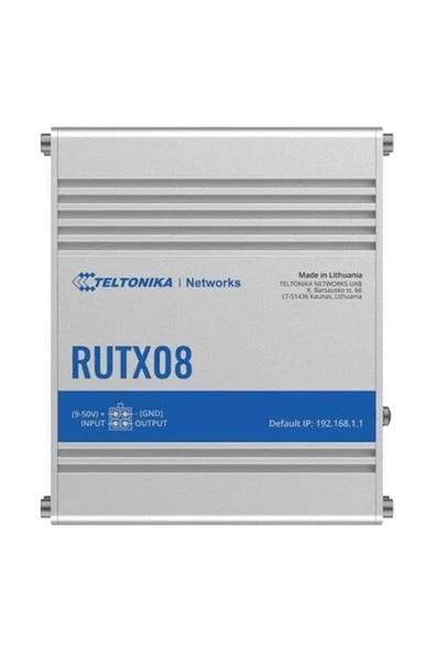 Teltonika RUTX08 Gigabit Router ürün görseli 1