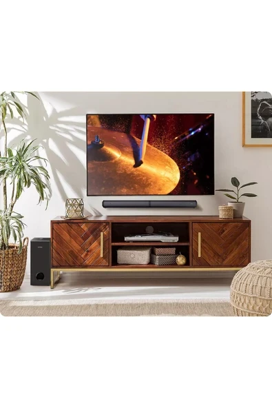 Apollo S50 4.1 Kanallı Subwoofer'lı Sound Bar, Bas Ayarlanabilir 3 EQ Modlu U3600 ürün görseli 1