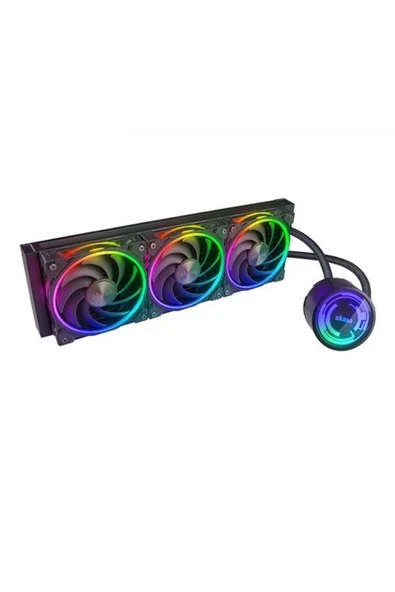 Akasa SOHO360 Intel ve Amd Uyumlu 360MM Radyatör Sıvı Soğutma Sistemi (AK-LC4005HP01) ürün görseli 1