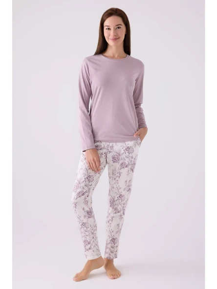Arnetta 3118 Uzun Kollu Kadın Pijama Takımı ürün görseli 1
