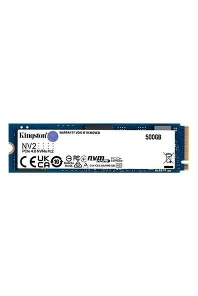 Kingston 500GB 3500-2100MB M.2 NVMe SSD ürün görseli 1