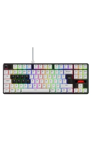 Pulsar Pcmk2 He %80 Tkl Iso Hall Effect Manyetik Switch Rgb Hotswap Beyaz Mekanik Gaming Klavye (PCMK2HE821W) ürün görseli 1