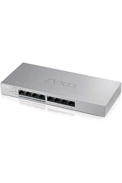 Zyxel Gs1200-8Hp-Eu0101F, 5 Port Poe Destekli Masaüstü Gigabit Switch ürün görseli 1