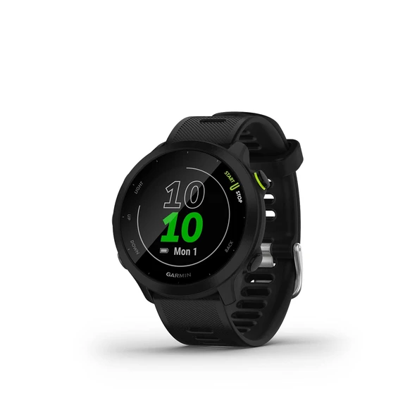 Garmin Forerunner 55, GPS Daily Önerilen Workouts, Up to 2 Haftas of Battery Life, Black - 010-02562-00 ürün görseli 1